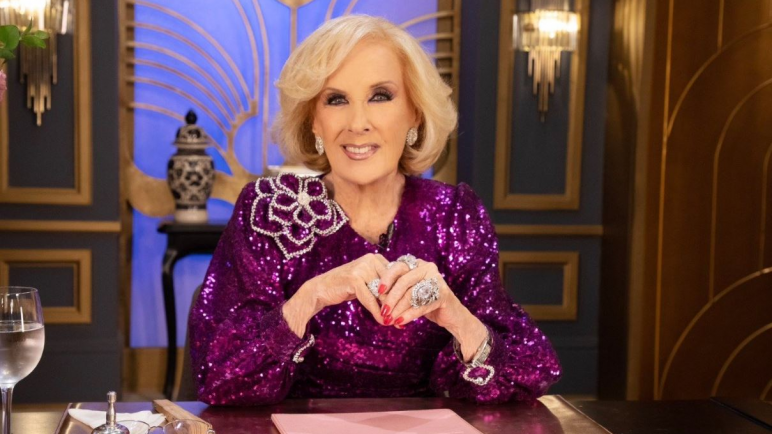 Pausa en la agenda de Mirtha Legrand, debido a un problema dental